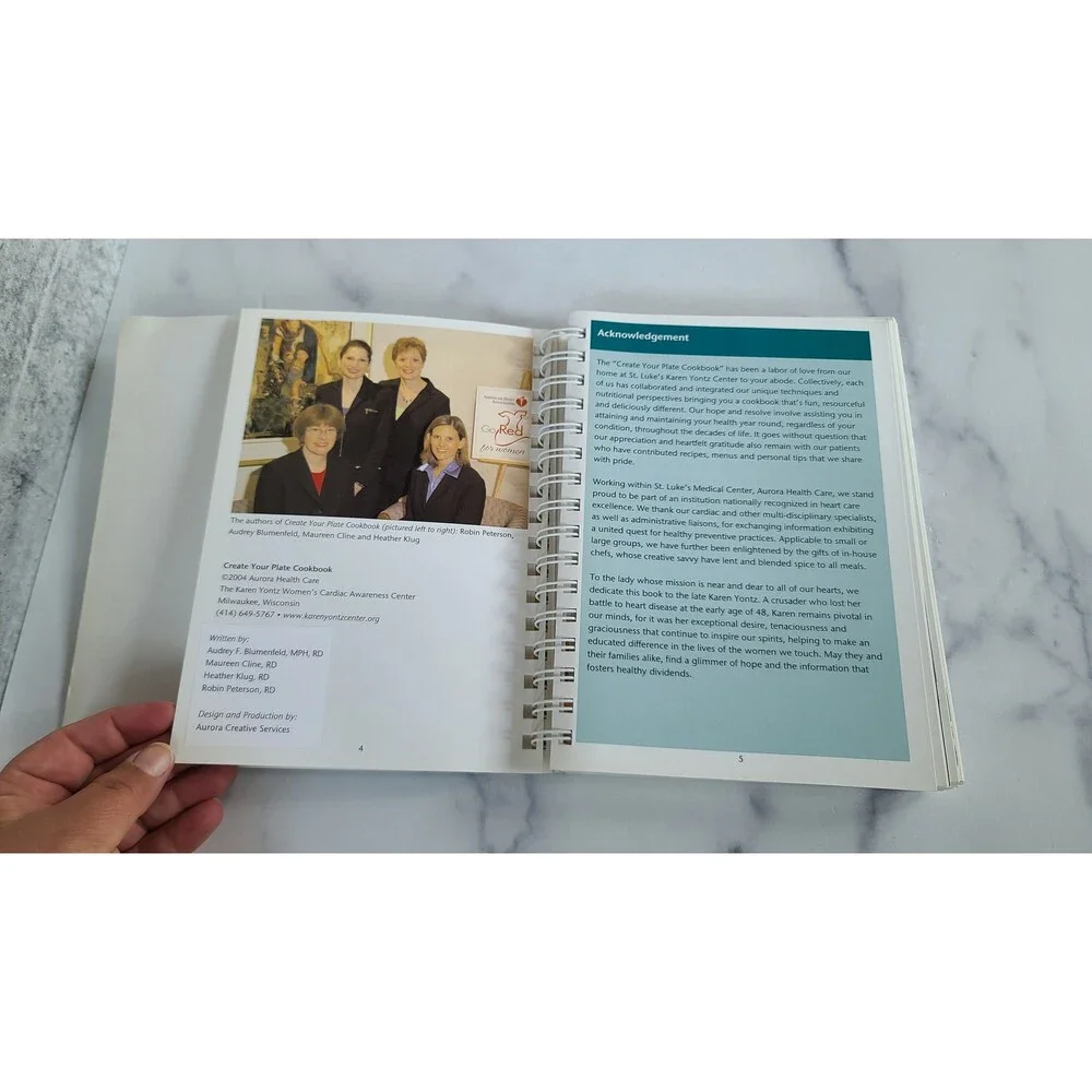 Create Your Plate Cookbook